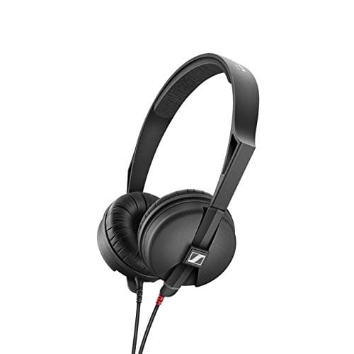 Image of Sennheiser HD 25 LIGHT Lightweight On-Ear DJ & Monitoring Headphones | Robust Single Headband Design | 1.5M Dual-Sided Detachable Cable & 1/4" Jack Adaptor Included | Black (508664)