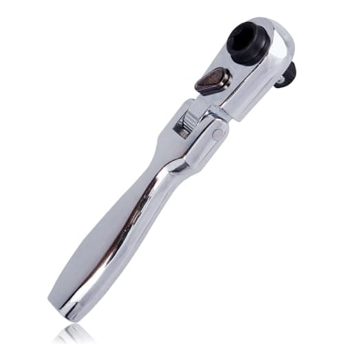 Image of Mesee 1/4" Drive Ratchet Wrench, 2-in-1 Hex Bit Driver & Socket Wrench Flex Head Ratchet 72-Tooth Reversible Ratchet Wrench Mini Ratcheting Spanner Hand Repair Tool