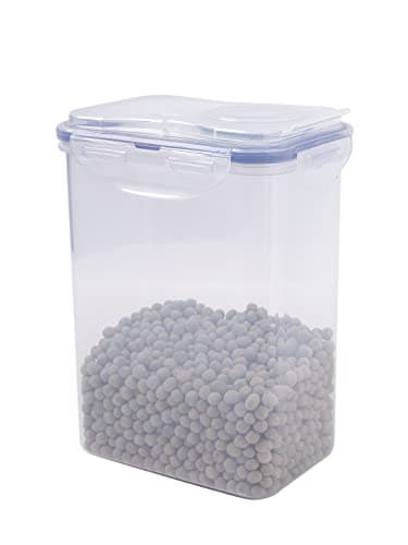 Image of Lock and Lock HPL813F Rectangular Storage Container with Flip Top Lid, 1.8 L, 5.9 x 4.3 x 7.6" Flip Lid