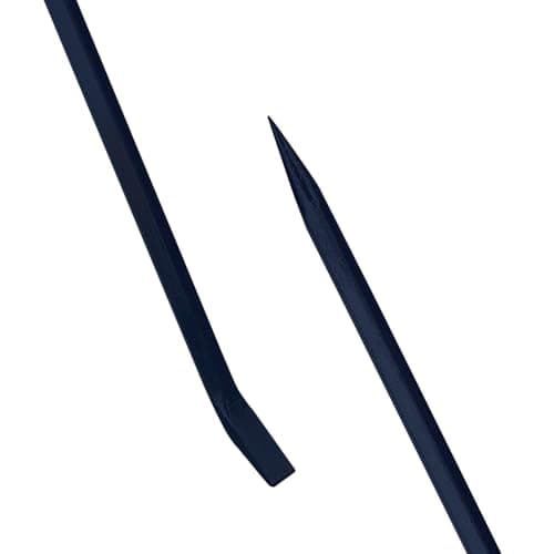 Image of PDL – Pegdev - Carters Wrecking Bar - 60" (5ft) Heavy-Duty Crowbar with Chisel/Point/PRY - Hexagon Heel and Point Design.