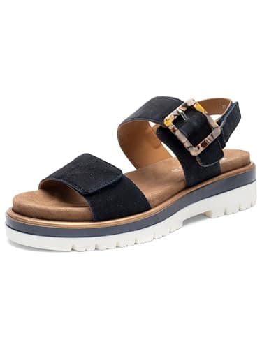 Image of ARA Shoes Malaga Women's Sandals, blue, 6-6.5 UK