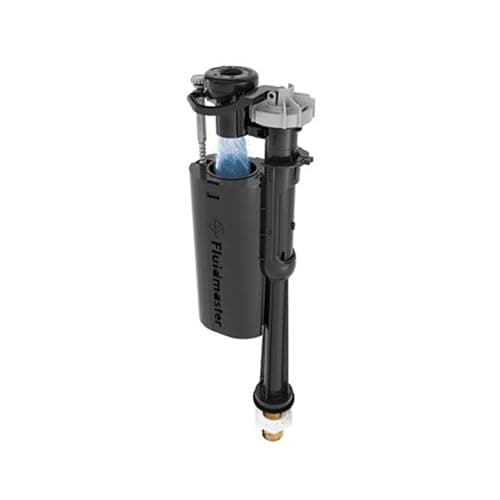 Image of Fluidmaster 6420-S-001-P9 Airgap 6000 Bottom Entry Fill Valve – 1/2″ Brass Shank, Black