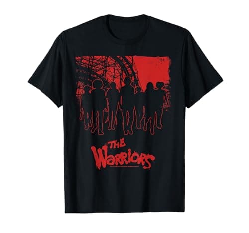 Image of The Warriors Coney Island Group Silhouette T-Shirt