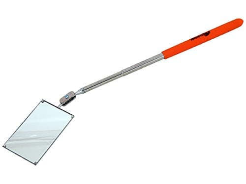 Image of Neilsen CT1532 Telescopic Inspection Mirror 50 x 80mm – Flexible Head – Extends 310mm to 475mm – Ideal for Automotive, Electrical, and Household Use