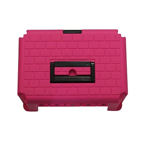 Image of SecureFix Direct Large Horse Riding Grooming Box Pink (Equestrian Tack Tray Removable Insert)
