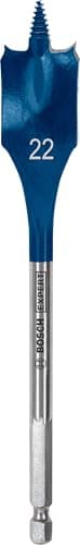 Image of Bosch 1x EXPERT Self Cut Speed Spade Drill Bit (for Softwood, Particleboard, Ø 22.00 mm, Professional Accessory Rotary Drill/Drivers)