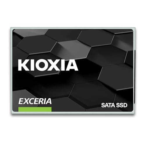 Image of KIOXIA EXCERIA SATA SSD 960GB - 2.5” Serial ATA (SATA) 6 Gbit/s, Read/Write Speed up to 555/540 MB/s, Internal Drive for Notebook/Laptop, Desktop PC, HDD Upgrade (LTC10Z960GG8)