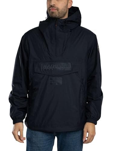 Image of Napapijri Men's Rainforest Next Jacket, Blue Marine, M