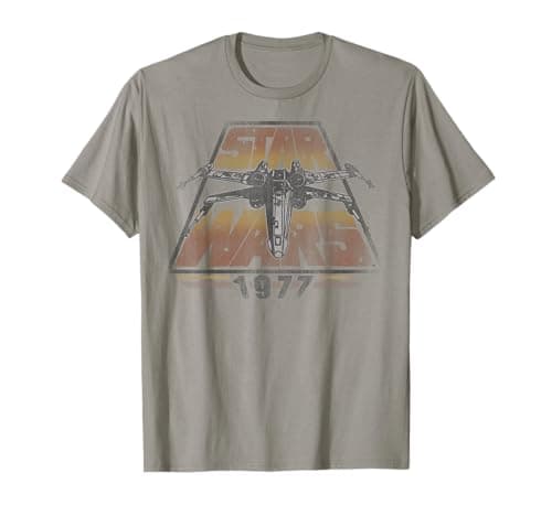 Image of Star Wars X-Wing 1977 Vintage Retro Graphic Tee T-Shirt