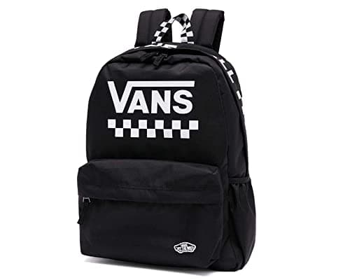 Image of Vans Women's Street Sport Realm Backpack, Black-White Checkerboard, One Size