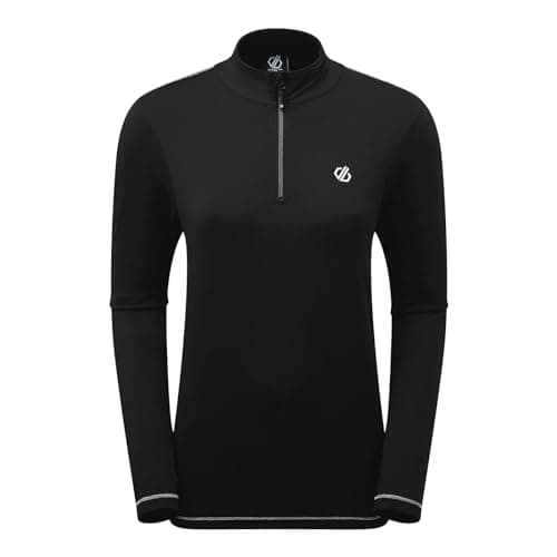 Image of Dare 2b Lowline II Womens Core Strech for Ski, Hiking and Trekking - Recycled warm backed stretch fabric, Quick drying, Grown on hood and full zip
