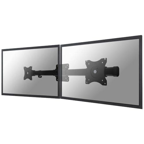 Image of Newstar FPMA-CB100BLACK Single to Dual Monitor Mount Adapter - Black