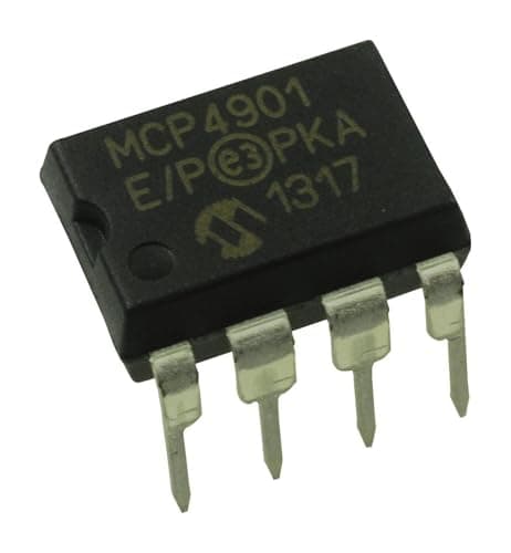 Image of Microchip Technology MCP4901-E/P Datenerfassungs-IC - Digital-Analog-Wandler (DAC) PDIP-8