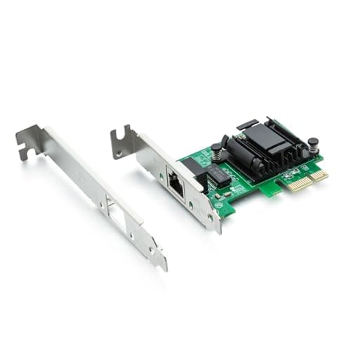 Image of 1G Gigabit Desktop PCI-e Network Adapter (NIC) with Intel 82574L Chip | 10/100/1000Mbps Ethernet Network Card | Single Copper RJ45 Port | PCI-e X1 | Compare to Intel EXPI9301CT / EXPI9301CTBLK