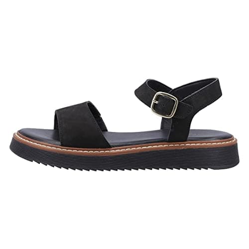 Image of Hush Puppies Women's Cassie Sandals, Black, 6