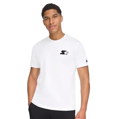 Image of Starter Men's Soft Embriodered T-Shirt, White, XXL