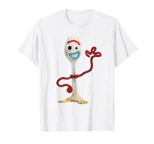 Image of Toy Story 4 Forky T-Shirt, Men, White, 4X-Large