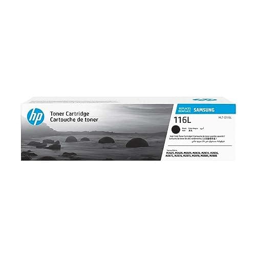 Image of Samsung SU828A MLT-D116L High Yield Toner Cartridge, Black, Pack of 1