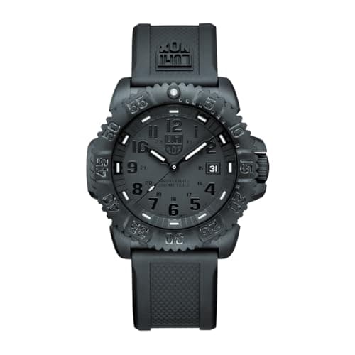 Image of Luminox - Original Navy Seal X3.CZ51.BO - Mens Dive Watch - Watches for Men - 44mm - Swiss Quartz - 200M Water Resistant - Hardened Mineral Crystal - CARBONOX Case - Always Visible - Swiss Made