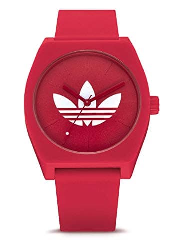 Image of Process_SP1 Silicone Strap, 20mm Width (34mm) - Trefoil/Red