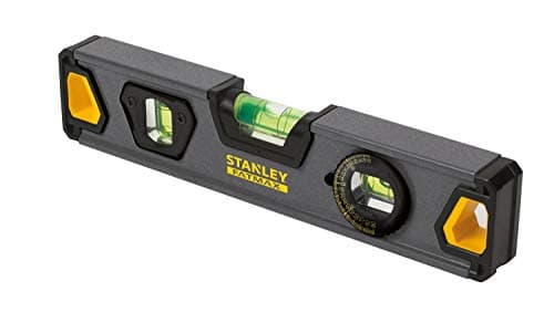 Image of Stanley XTHT0-42495 Torpedo Level Fatmax 23cm Magnetic Base for DIYers & Professionals, Ideal for Accurate Measuring and Alignment, 23cm, Magnetic Base, Single Unit