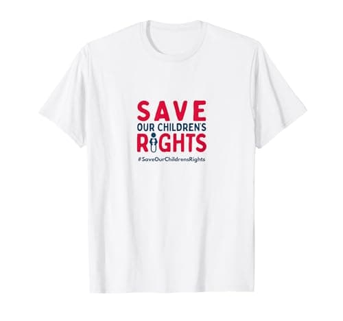 Image of Save Our Children’s Rights Logo T-Shirt