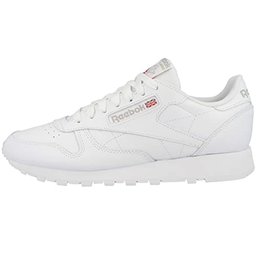 Image of Reebok Men Classic Leather Sneaker, FTWR White/FTWR White/Pure Grey 3, 8