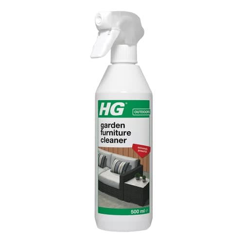 Image of HG Garden Furniture Cleaner, Outdoor Cleaner & Garden Patio Cleaner Spray for Tables & Chairs, Universal for All Types of Seating, Extremely Powerful & Fast Acting - 500ml