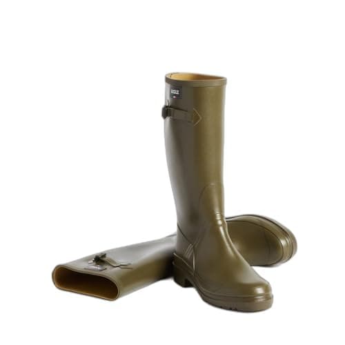 Image of Aigle Men's Cessac Wellington Boots, khaki, 10.5 UK