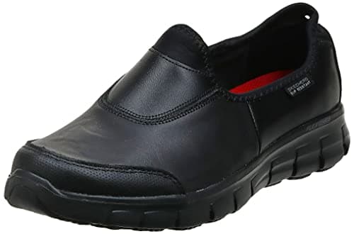 Image of Skechers Women's Sure Track Work Shoes, Black, 6 UK