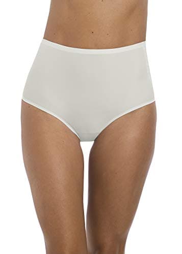Image of Fantasie Women's Smoothease Invisible Stretch Vpl-free Full Briefs, Ivory, One Size UK