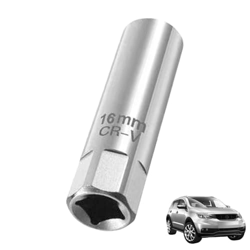 Image of 16mm 12 Point Spark Plug Socket 3/8-Inch Thin Wall Spark Plug Socket Compatible with BMW, Mini, Nissan, Mercedes