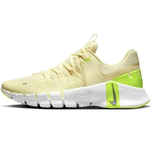 Image of NIKE Free Metcon 5 Women's Training Shoes Adult DV3950-800 (Citro), Size 10, Citron Tint/Cool Grey-volt-summit White, 10