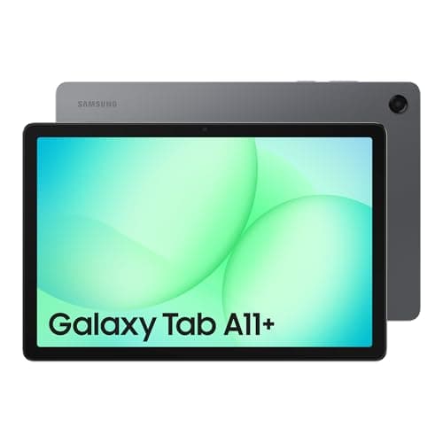 Image of Samsung Galaxy Tab A11+, Android Tablet, AI Features, Sleek and Modern Design, 11 Inch 90Hz Display, 128GB Storage, 6GB Memory, With Dolby Quad Speakers, Grey, 3 Year Extended Warranty (UK Version)