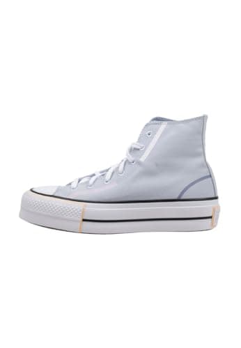 Image of Converse Chuck Taylor All Star Lift Platform Trainers Women, Blue, 39 EU