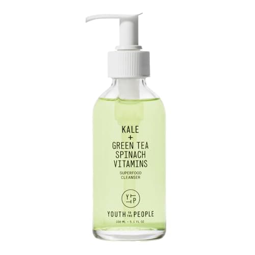 Image of Youth To The People Superfood Cleanser, Enriched with Kale + Green Tea + Spinach, pH-Balanced Face Wash for All Skin Types, Gentle Skin Cleanser & Makeup Remover, 150ml