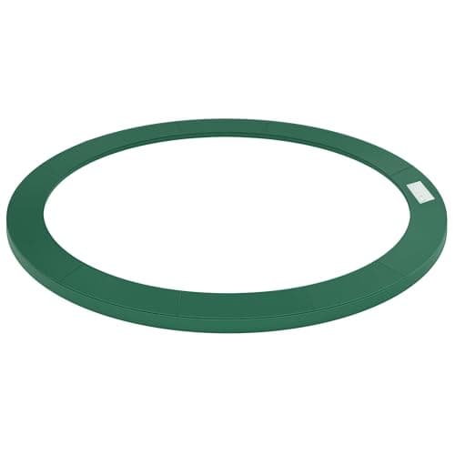 Image of HOMCOM 8FT Replacement Trampoline Pad Thick Foam Safety Spring Cover Bounce Padding - Green