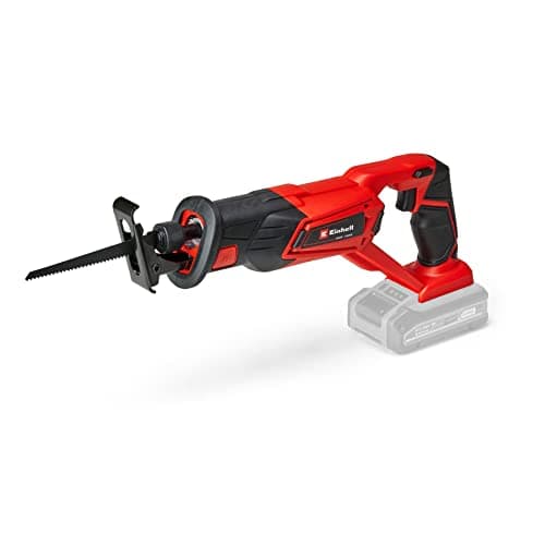 Image of Einhell Cordless Reciprocating Saw 18V Power X-Change, 22mm Stroke, Electric Saw to Cut Wood, Plastic and Metal, Without Battery TE-AP 18/22 Li Solo