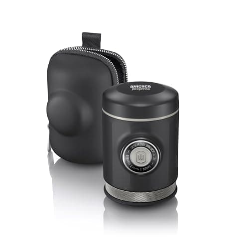 Image of WACACO Picopresso Portable Espresso Maker Bundled with Protective Case, Pro-level Specialty Coffee Machine, Compatible Ultra-fine Grind, Manually Operated Travel Coffee Maker