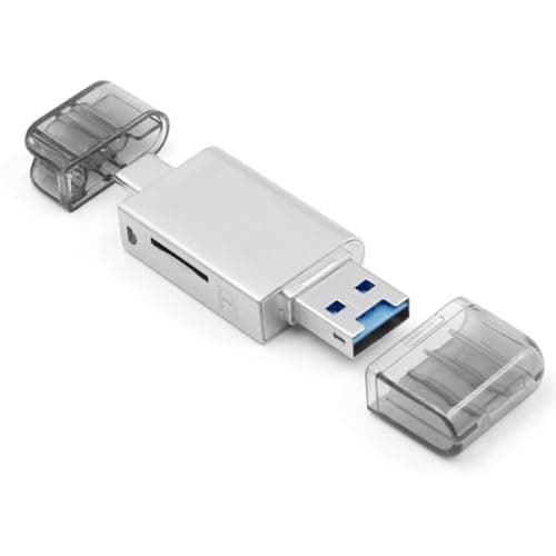 Image of NFHK USB-C Type C/USB 2.0 to NM Nano Memory Card TF Micro SD Card Reader for Huawei Cell Phone Laptop