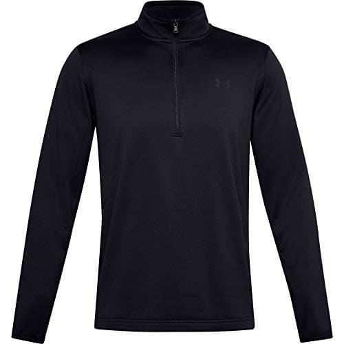 Image of Under Armour Men Armour Fleece 1/2 Zip, Elasticated and Breathable Long Sleeve Fleece, Comfortable Half Zip Running Top