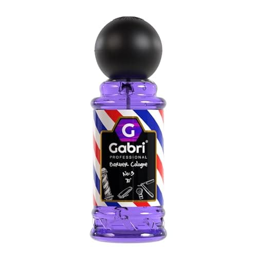 Image of Gabri Mens Cologne 250ml, Eau De Cologne, Barber Aftershave, Relaxing & Refreshing, Vanilla, Tonka Bean, Frankincense, Patchouli (No3)