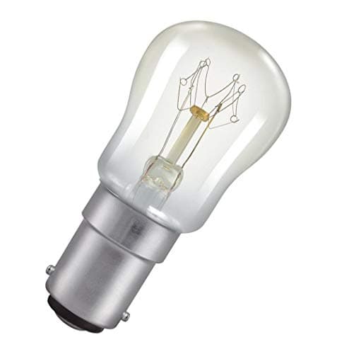 Image of Crompton Lamps 15W Pygmy SBC-B15d Dimmable 2800K Warm White Clear 95lm Sign Traditional Outdoor External Festoon Light Bulb