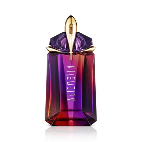 Image of Mugler Alien Hypersense Eau de Parfum for Women, Vibrant Fruity Woody Floral Fragrance with Juicy Fruit Accord, Solar Jasmine and Warm Woody Notes, Refillable Talisman Bottle