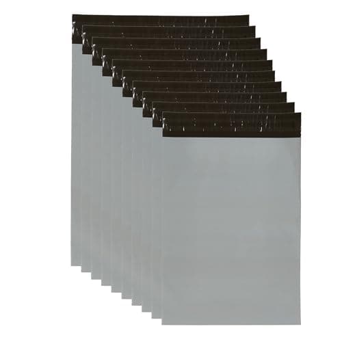 Image of 50 Strong 12 x 16 inch Polythene Mailing Postal Bags Plastic Material Mailing Or Posting Parecels Bag For Postages Strong Self Seal