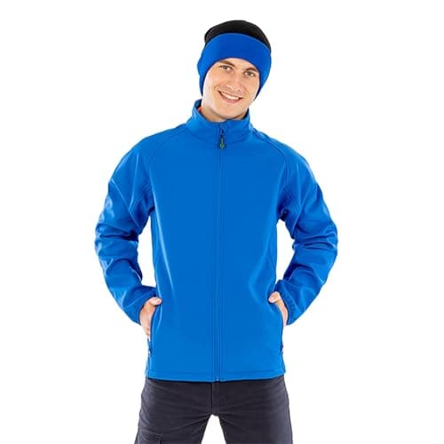 Image of Result Genuine Recycled Mens Printable Soft Shell Jacket (XXL) (Royal Blue)