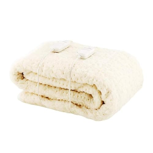 Image of Monogram by Beurer Komfort Heated Mattress Cover - Dual Control | Fully fitted with deep elasticated skirt | Machine washable | 6 temperature settings | Extra soft and breathable | King size 200x150cm
