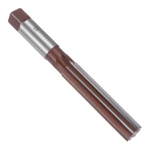 Image of sourcing map Hand Reamer 25mm Alloy Tool Steel H8 8 Straight Flutes Hand Milling Cutter Tool Metric Reaming Drill Bit for Metal