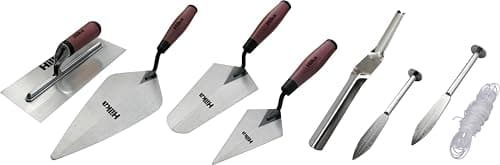 Image of Hilka 66416006 6 PCE Soft Grip Trowel Set, Blue