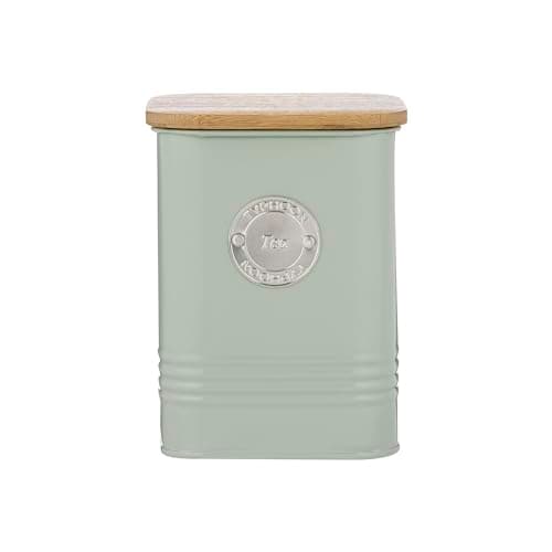 Image of Typhoon Living Squircle Tea Canister 1.3 Litre Mint Green